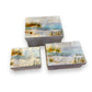 Capiz Trinket Box With Painted Beach - Mellow Monkey