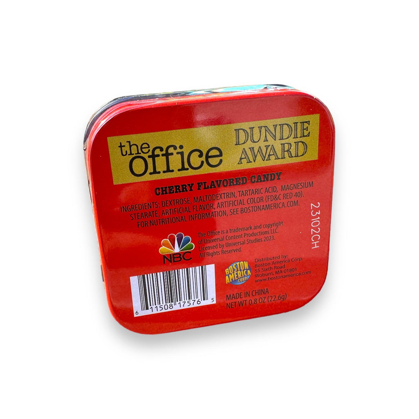 The Office Dundie Award - Cherry Flavored Candy With Trophy - Mellow Monkey
