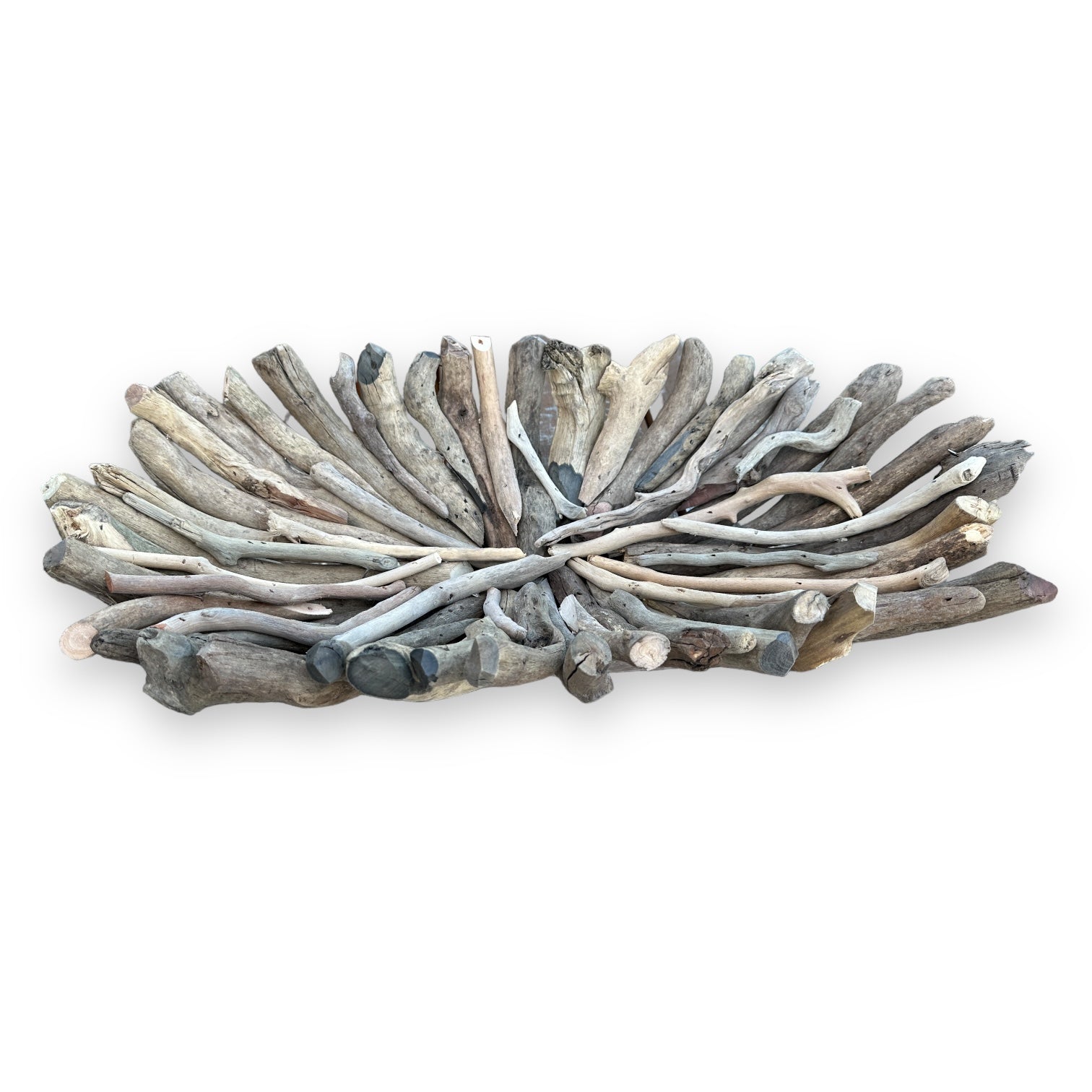 Large Oval Driftwood Tray - 22-in - Mellow Monkey