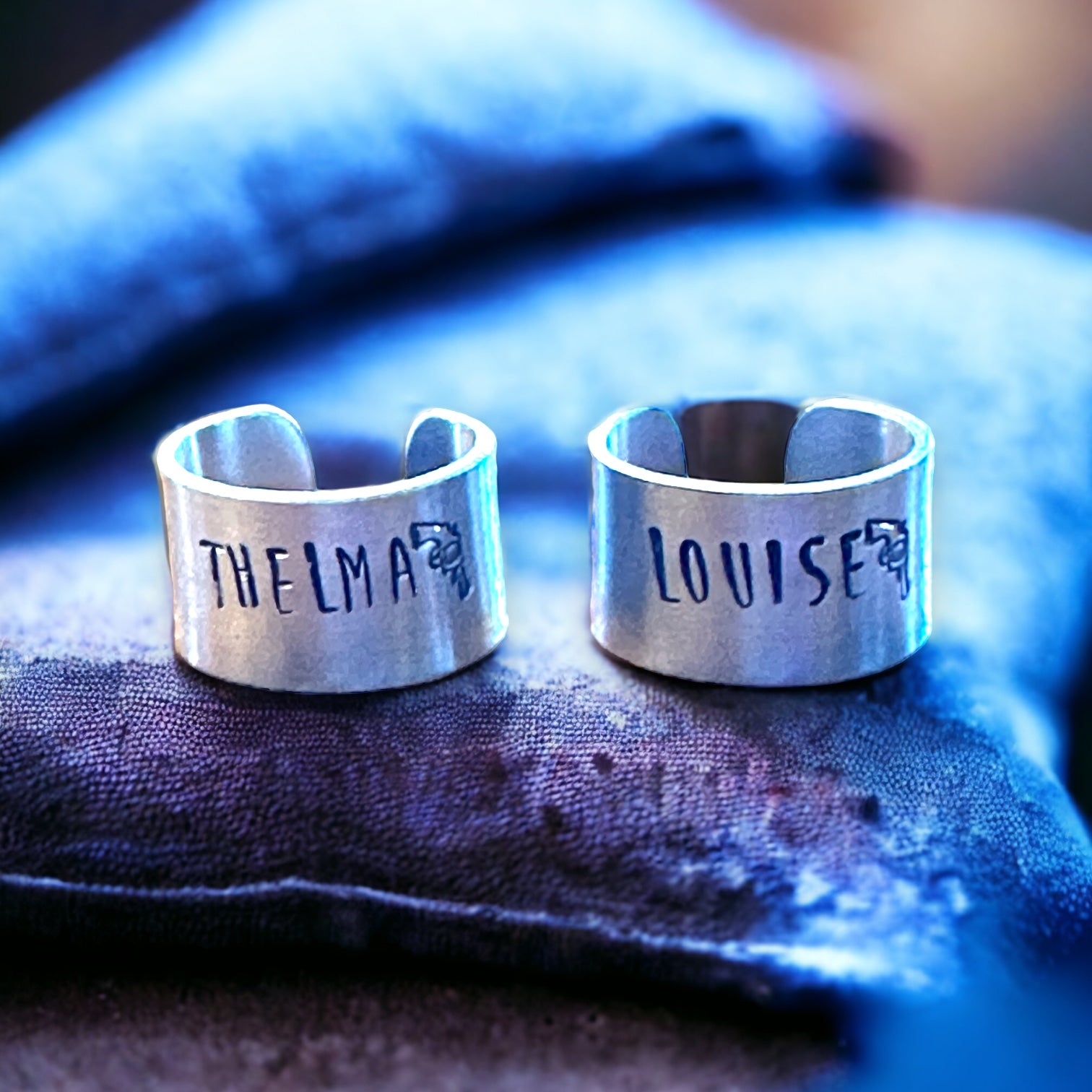 Thelma and Louise - Adjustable Ring Set - Mellow Monkey