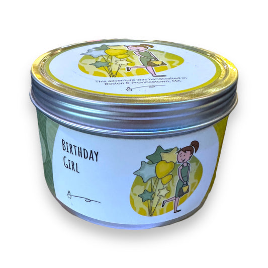 Birthday Girl Candle - Pineapple And Sage - 16-oz - Mellow Monkey