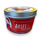 Aries Zodiac Candle - Peppercorn, Orange Zest, Sandalwood, Sea Salt, Leather- 16-oz - Mellow Monkey
