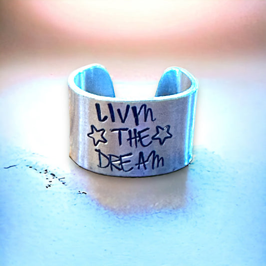 Livin The Dream - Adjustable Ring