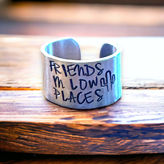 Friends In Low Places - Adjustable Ring