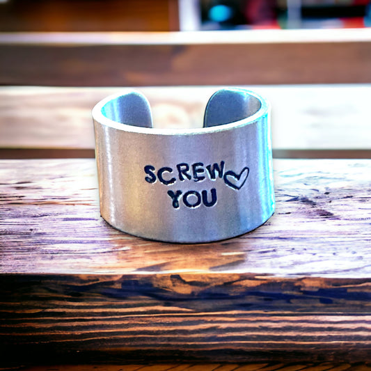 Screw You - Adjustable Ring