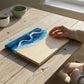 Mini Maple Cheese Board - Ocean - Mellow Monkey