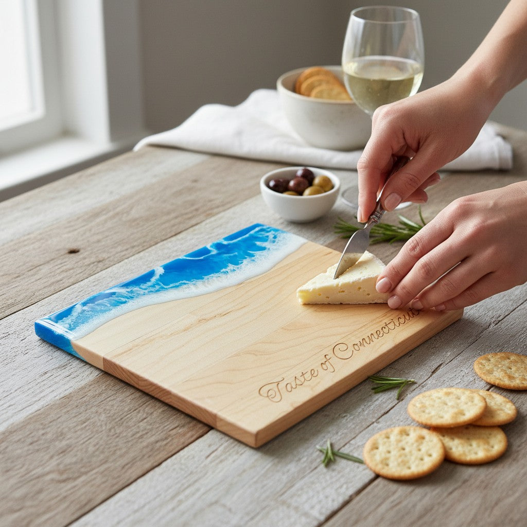 Mini Maple Cheese Board - Taste of Connecticut - Maldives - Mellow Monkey