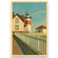 Stratford Point Light Connecticut - Post Card - Mellow Monkey