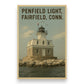 Penfield Light Fairfield Connecticut - Post Card - Mellow Monkey