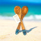 Olive Wood Utensils: Ocean - Mellow Monkey