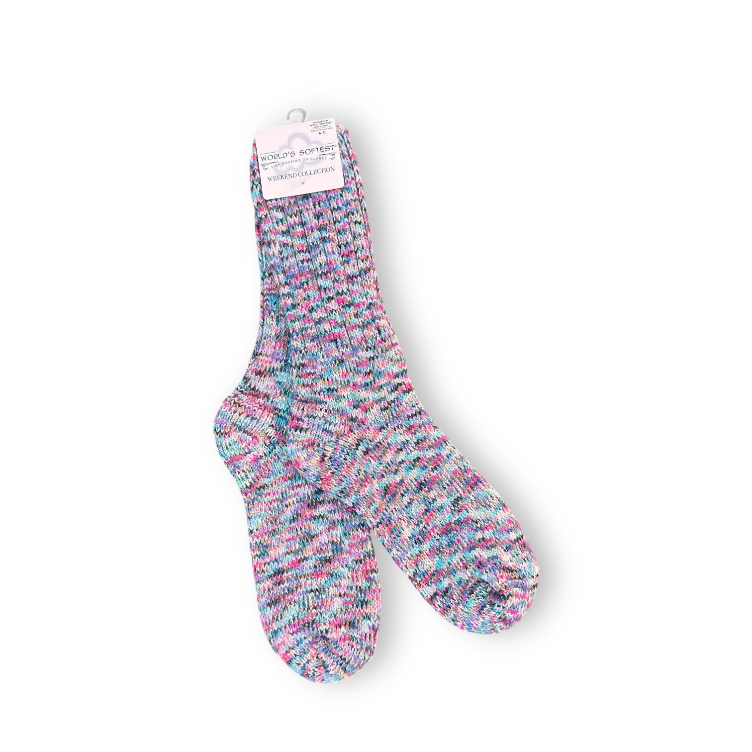 World's Softest Socks - Ragg Crew - indigo - Mellow Monkey