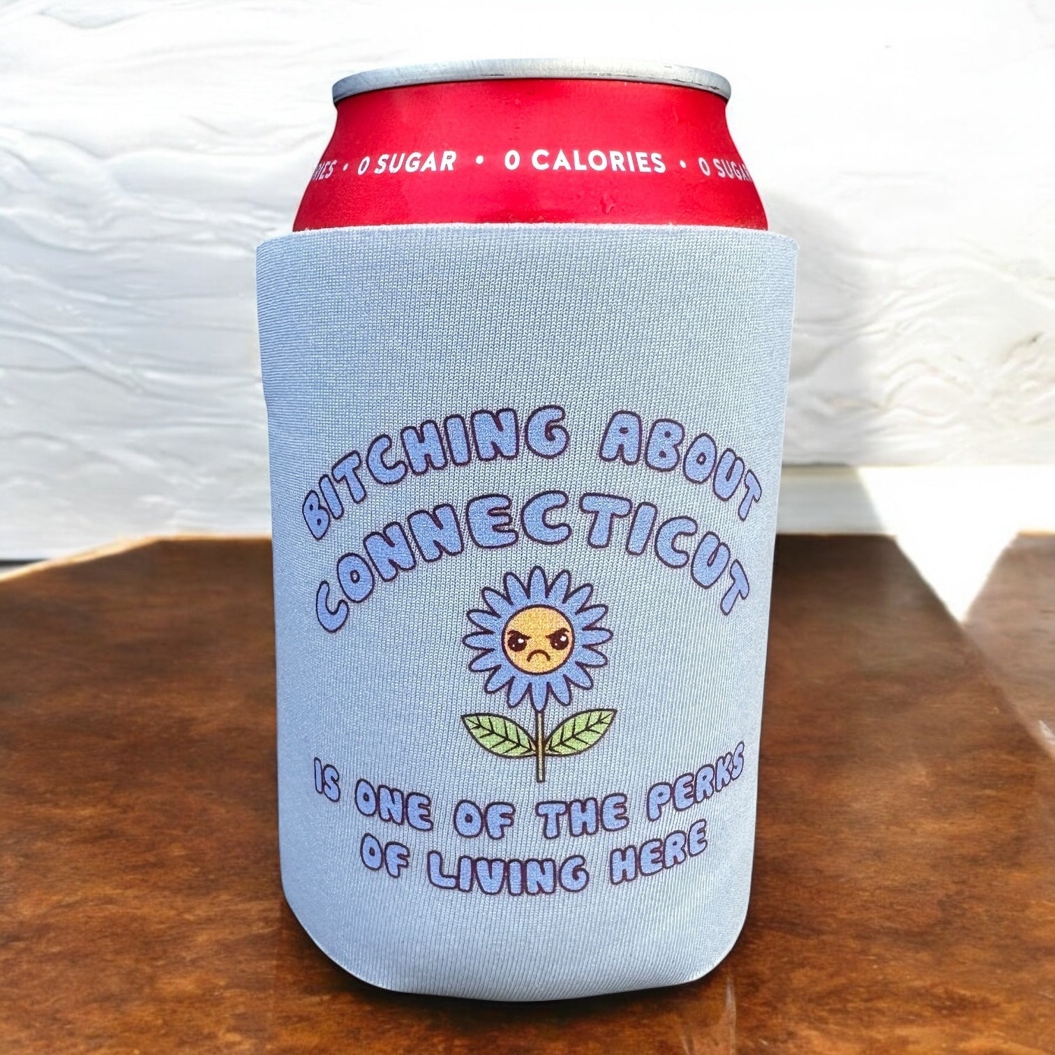 Bitching About Connecticut is One of the Perks - Can Cooler - Frost - Mellow Monkey