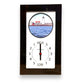 Tidepieces - Portsmouth Harbor Light Tide Clock - Black Flat Panel - Mellow Monkey