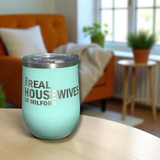 Real Housewives of Milford - Polar Camel Wine Tumbler - Mellow Monkey