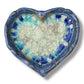Down To Earth Pottery - Artisan Hand Made Glazed Pottery - Large Heart Dish - Mellow Monkey