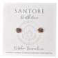 Santore Birthstone Stud Gemstone Earrings - Mellow Monkey
