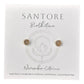Santore Birthstone Stud Gemstone Earrings - Mellow Monkey