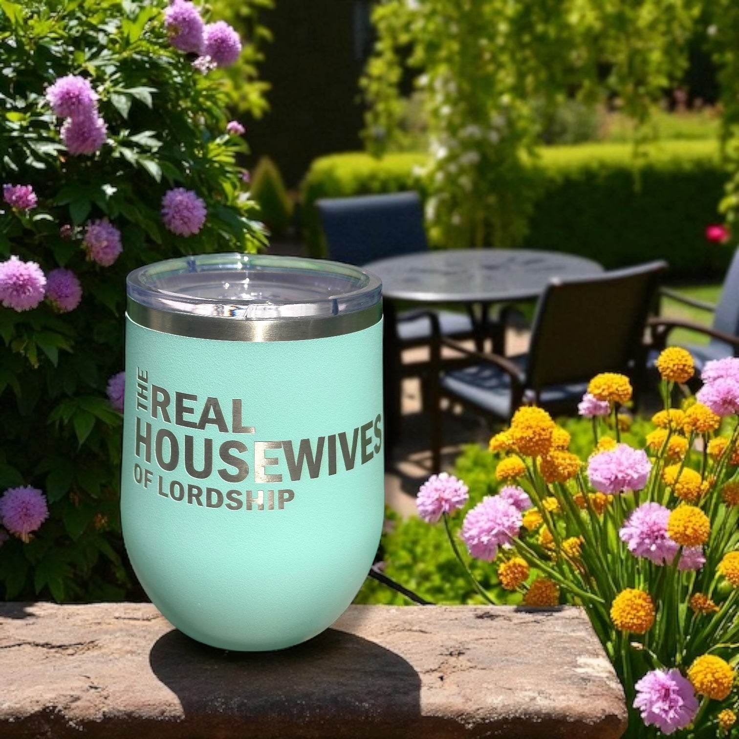 Real Housewives of Lordship - Polar Camel Wine Tumbler - Mellow Monkey