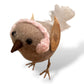 Winter Wool and Feather Bird Ornament - 5-in - Mellow Monkey