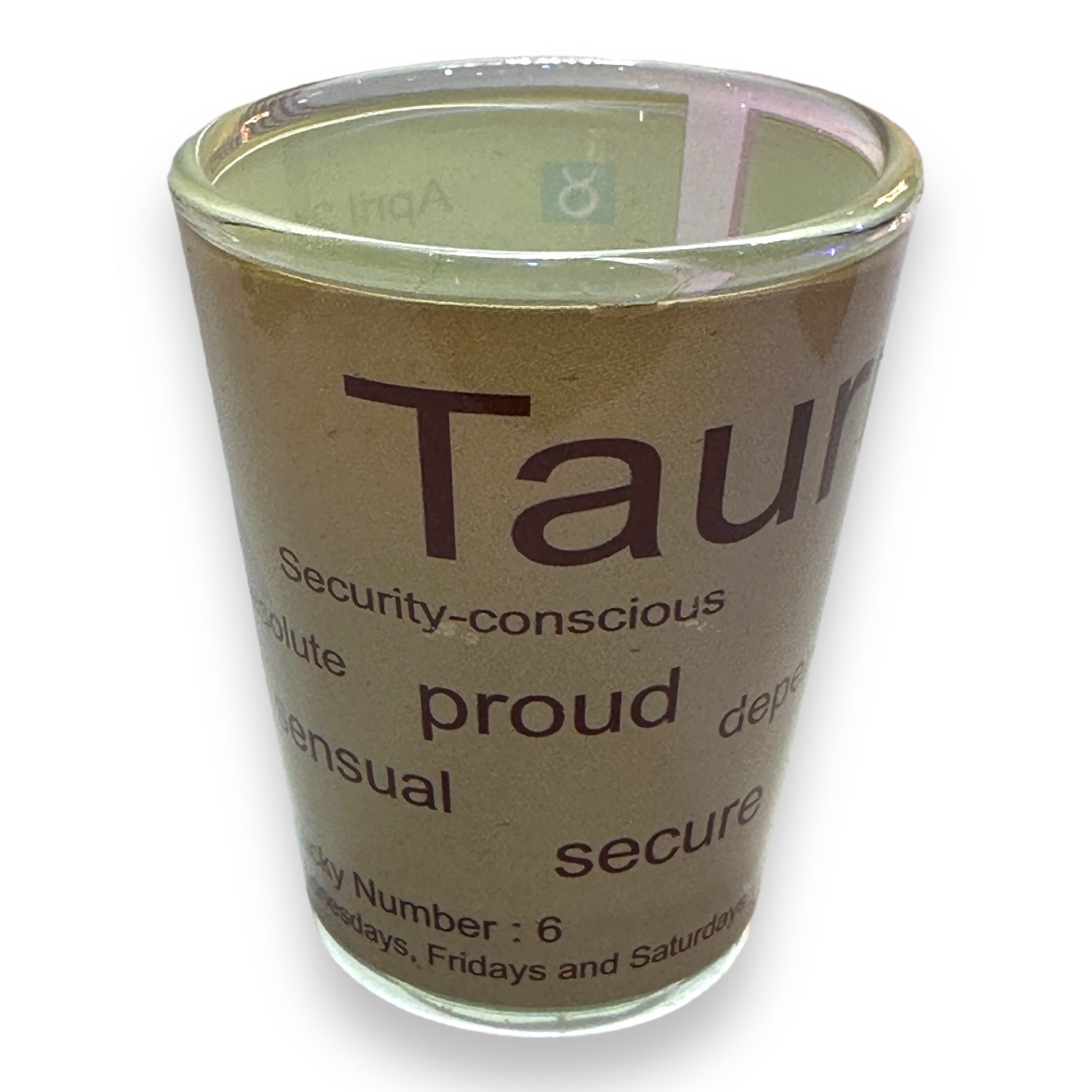 Taurus Zodiac Shot Glass - 2-oz - Mellow Monkey