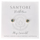 Santore Birthstone Stud Gemstone Earrings - Mellow Monkey