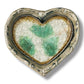 Down To Earth Pottery - Artisan Hand Made Glazed Pottery - Large Heart Dish - Mellow Monkey