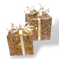 Christmas Lighted Gift Box - Champagne Gold - Mellow Monkey