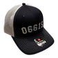 06615 Stratford Zip Code Trucker Hat NAVY and WHITE - 100% Benefits Lordship School PTA - Mellow Monkey