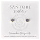 Santore Birthstone Stud Gemstone Earrings - Mellow Monkey