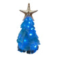 Sea Glass Christmas Tree Real Starfish with Lights - 6 In. - Ocean Mix - Mellow Monkey