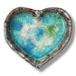 Down To Earth Pottery - Artisan Hand Made Glazed Pottery - Large Heart Dish - Mellow Monkey