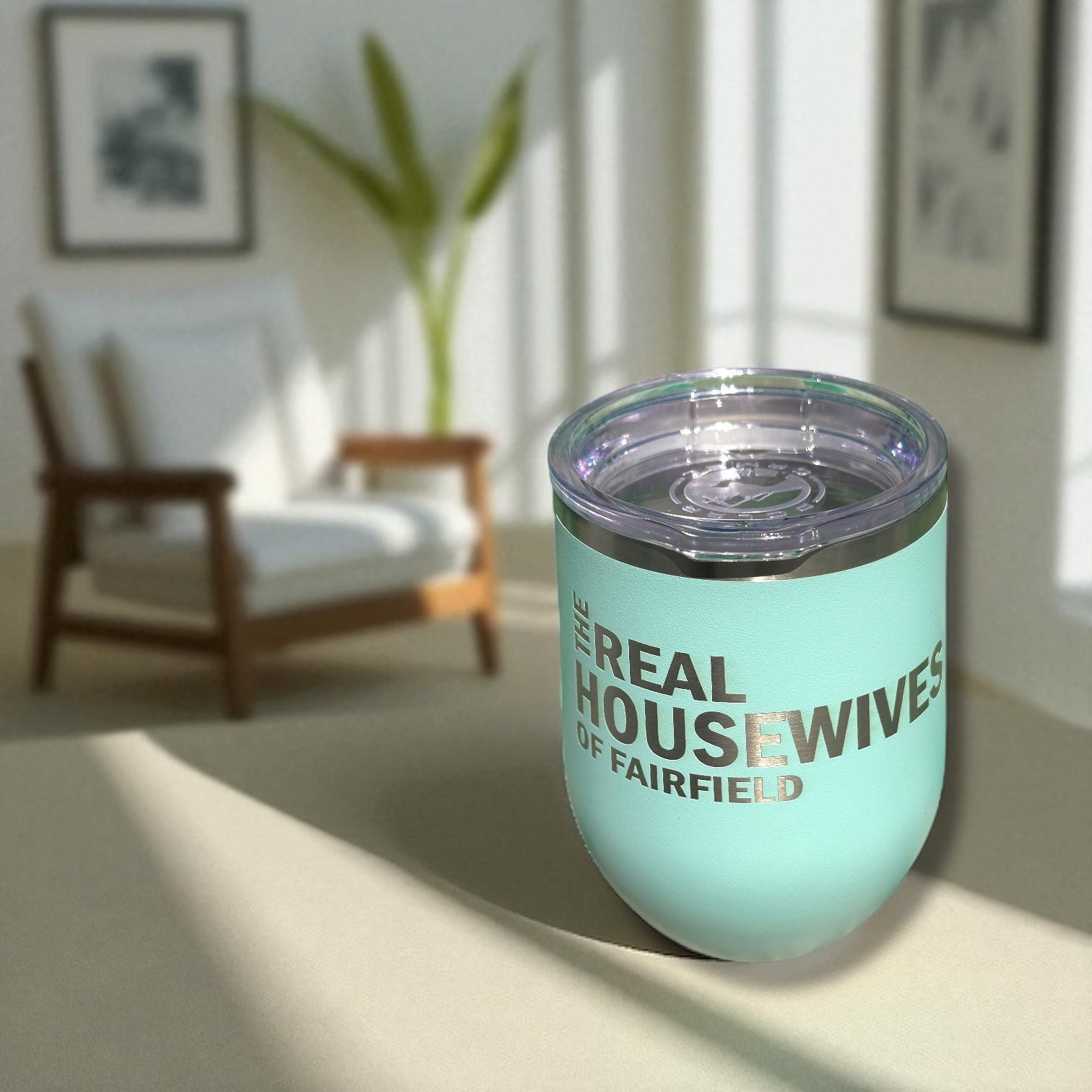 Real Housewives of Fairfield- Polar Camel Wine Tumbler - Mellow Monkey
