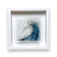Breaking Wave Framed Handmade Glass Shadowbox - 10-1/4-in - A - Mellow Monkey