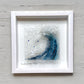 Breaking Wave Framed Handmade Glass Shadowbox - 10-1/4-in - A - Mellow Monkey