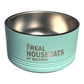 The Real Housecats of Milford - Pet Food Bowl - Teal - 18 oz. - Mellow Monkey