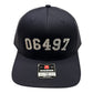 06497 Stratford Zip Code Trucker Hat NAVY - 100% Benefits Lordship School PTA - Mellow Monkey