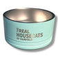 The Real Housecats of Fairfield - Pet Food Bowl - Teal - 18 oz. - Mellow Monkey