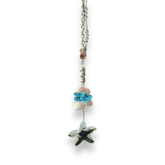 Crystal Starfish and Seahorse Suncatcher - Mellow Monkey