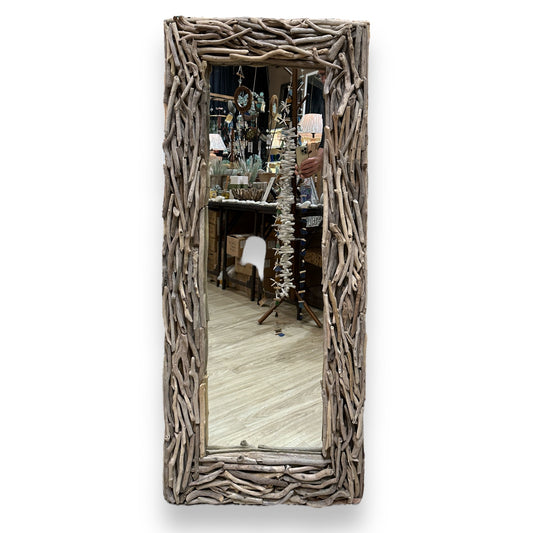 Driftwood Wall Mirror 54-in - Mellow Monkey