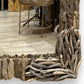 Driftwood Square Wall Mirror - 24-in - Mellow Monkey