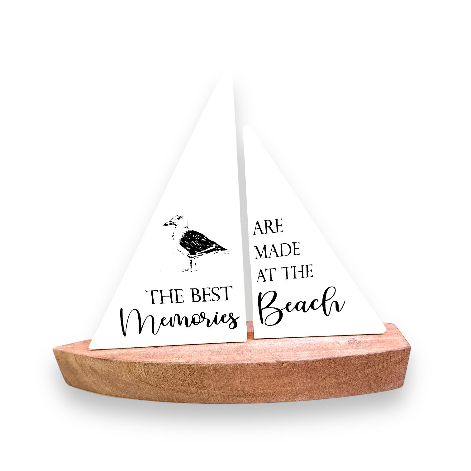 Inspirational Tabletop Sailboat - 7-1/2-in - Mellow Monkey