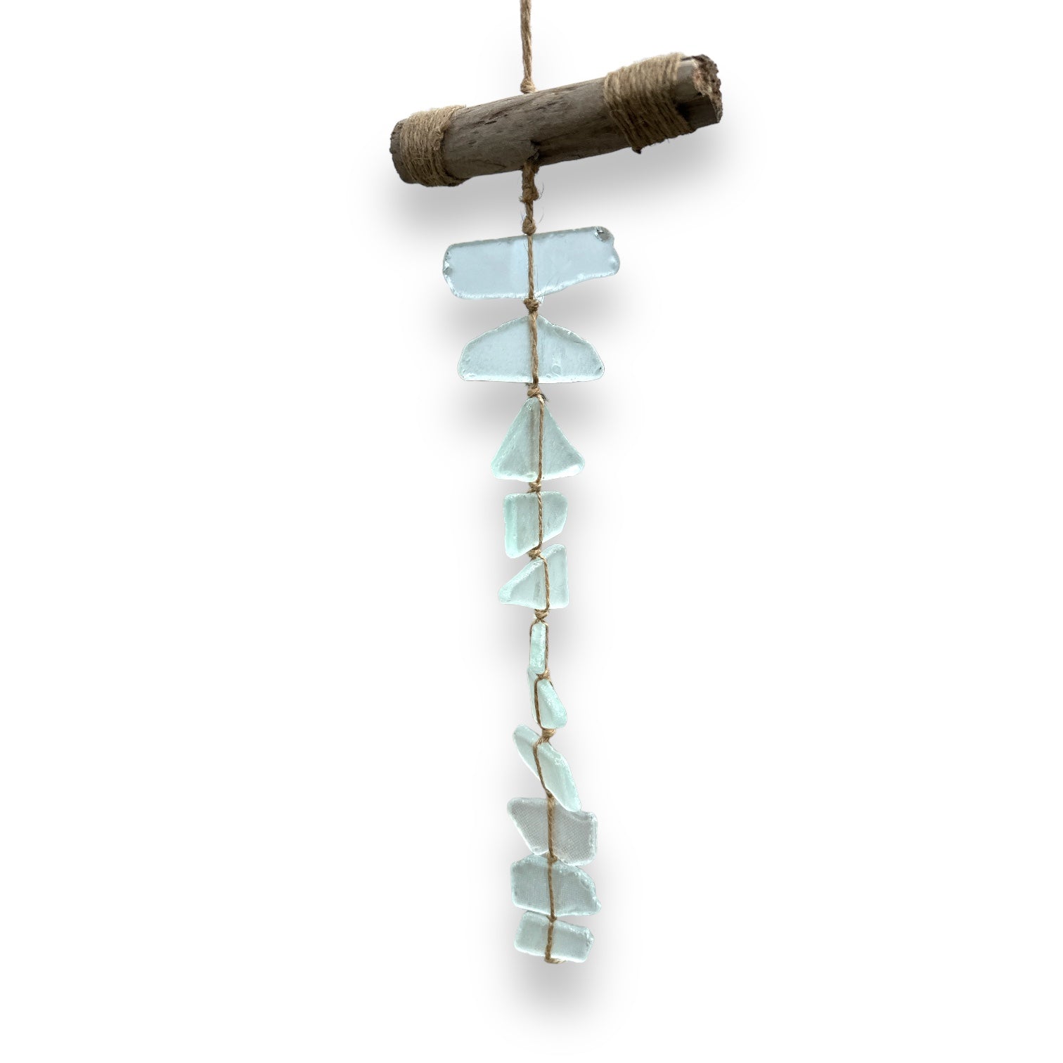 Sea Glass and Driftwood Tassel - 16-in - Mellow Monkey