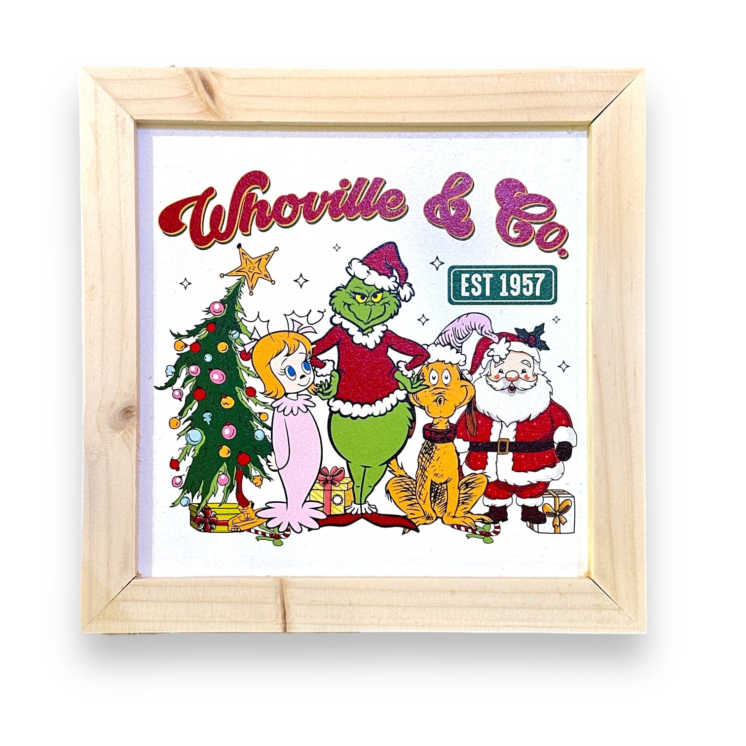 Whoville & Co. Est 1957 Framed Print - 7-in - Mellow Monkey