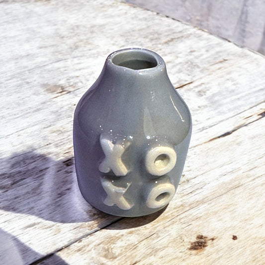 Tiny Treasure Vase - Gray - Mellow Monkey