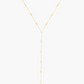 Regina Lariat - 14K Gold Plated - Mellow Monkey