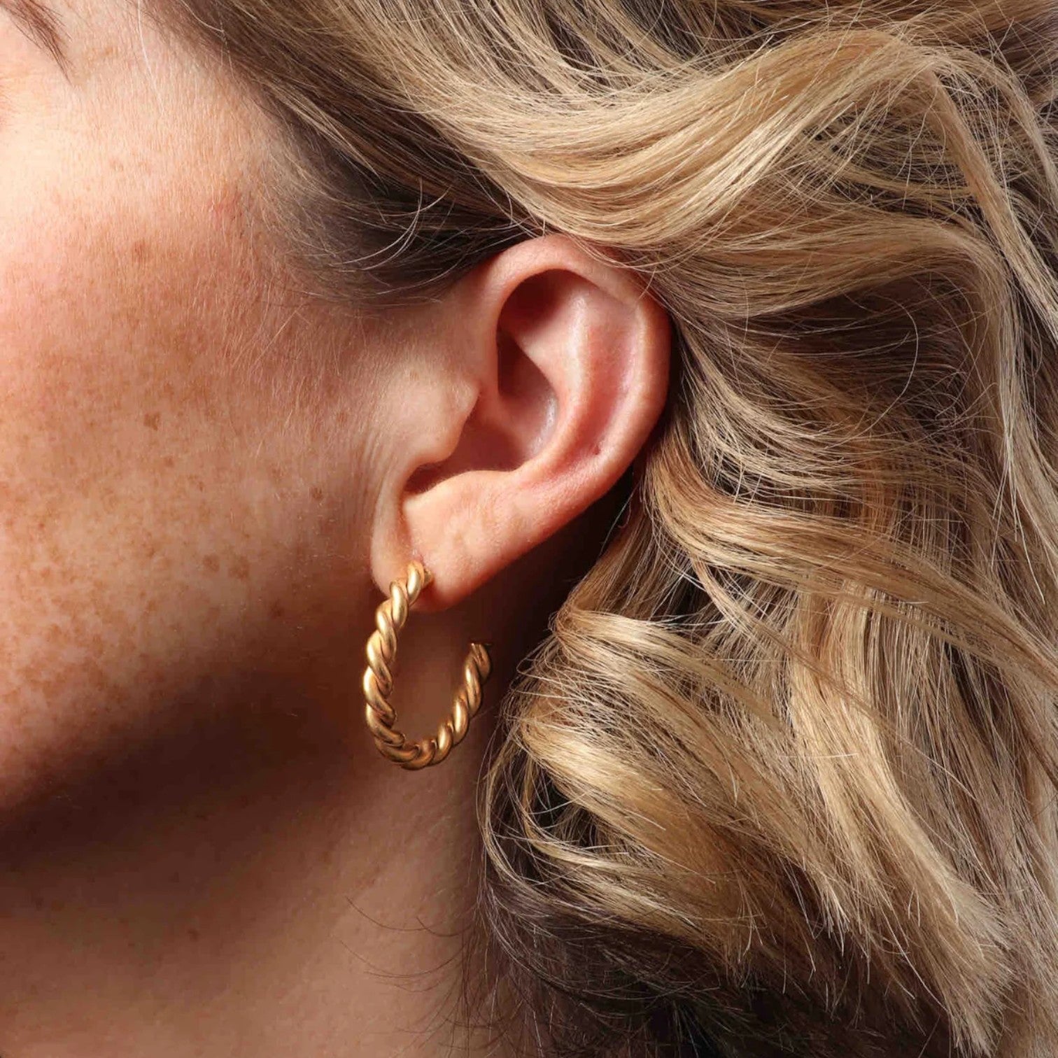 Rita Hoops - 14K Gold Plated - Marrin Costello - Mellow Monkey