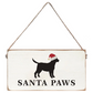 Santa Paws - Dog Twine Sign - 11-in. - Mellow Monkey