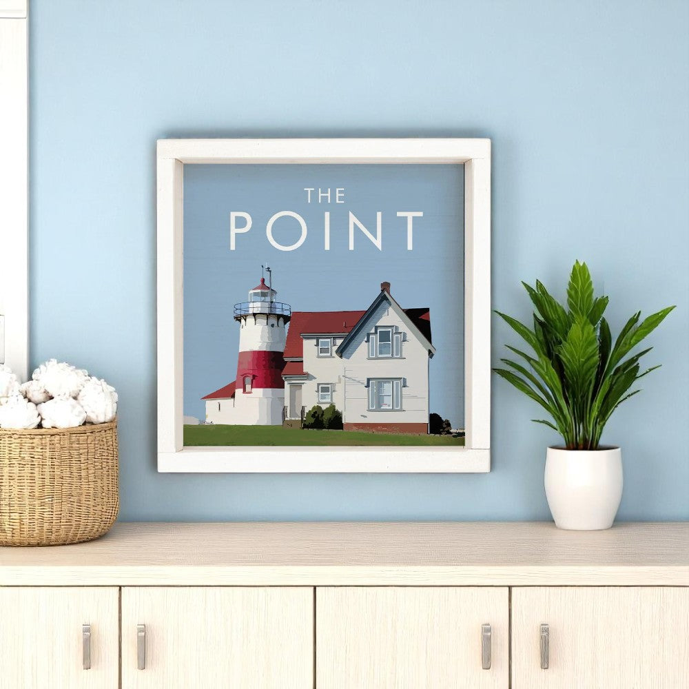 The Point - Mellow Monkey Exclusive Wall Art - 12-in - Mellow Monkey