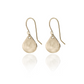 Spirit Earrings - Small Hammered Teardrop - SA-0123X - Mellow Monkey