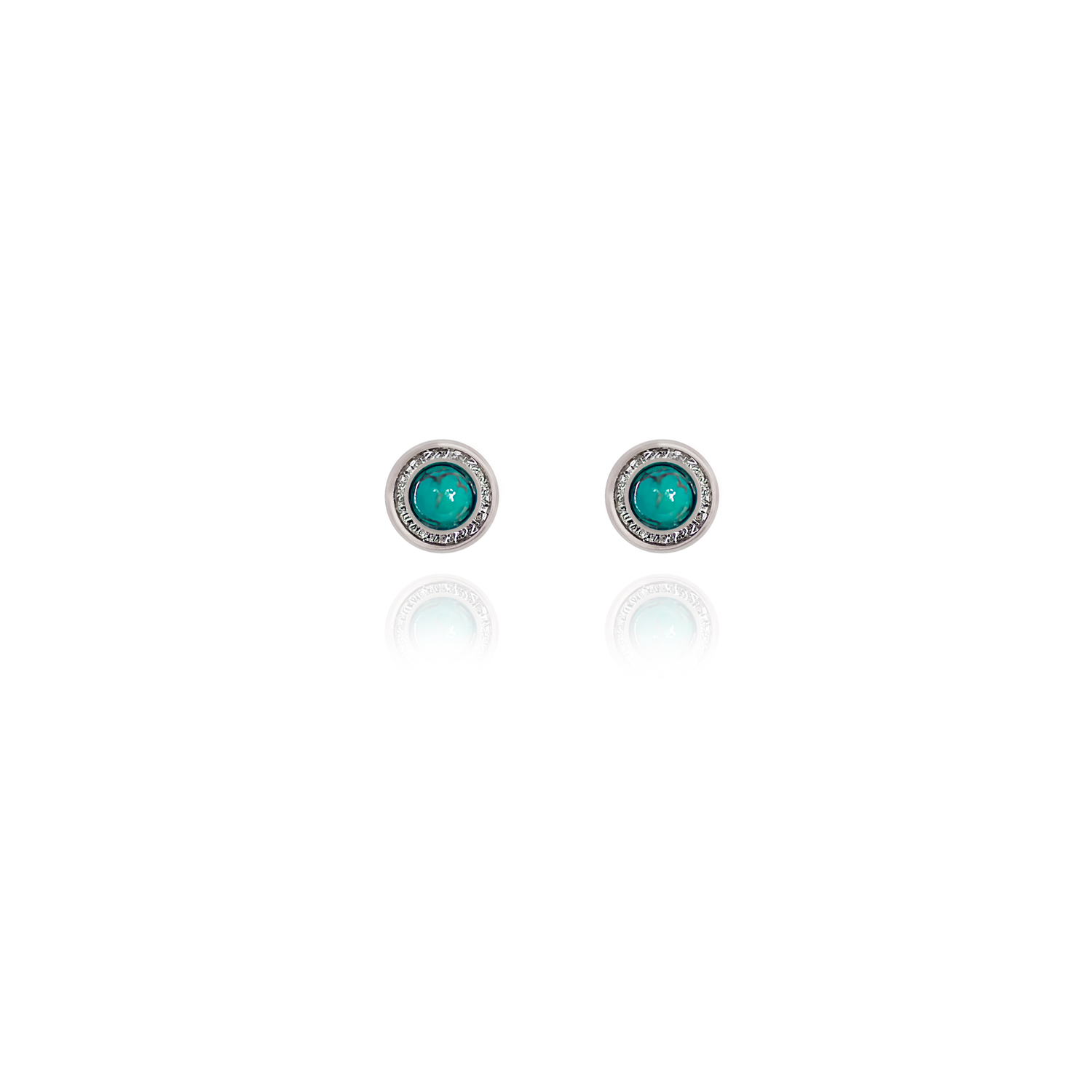 Spirit Earrings - Simple Stone Stud - SA-0233 - Mellow Monkey